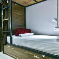 Номер (Односпальная кровать в общем номере для женщин с кондиционером) хостела Hoztel Jaipur, Джайпур