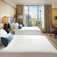 Двухместный (Deluxe Double Room with Space Needle View) отеля Pan Pacific Seattle, Сиэтл