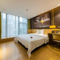 Двухместный (Mainland Chinese Citizens - IU Super Queen Room) отеля IU Hotel Chongqing Jiefangbei, Чунцин