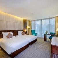 Двухместный (Premier Deluxe Twin Room - Free Mini Bar Included) отеля New Orient Hotel Da Nang, Дананг