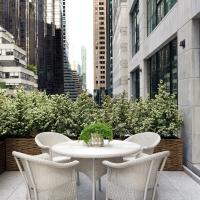 Двухместный (Люкс с 1 спальней и террасой) отеля The Whitby Hotel, Нью-Йорк