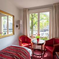 Трехместный (Трехместный номер с видом на канал) отеля Amsterdam House Hotel Eureka, Амстердам