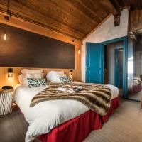 Сьюит (Двухуровневый люкс) отеля Hotel Village Montana, Тинь