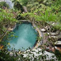 Двухместный (Двухместный номер Делюкс с 1 кроватью или 2 отдельными кроватями) отеля Lumbung Sari Ubud Hotel, Убуд