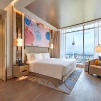 Двухместный (Люкс Sky Sanctuary) отеля Banyan Tree Kuala Lumpur, Куала-Лумпур