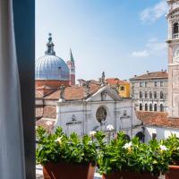 Двухместный (Двухместный номер с 1 кроватью и балконом) отеля Hotel Scandinavia Venice, Венеция