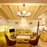 Апартаменты (Апартаменты с 2 спальнями и террасой) апарт-отеля Chalet Altibar Courchevel, Куршевель