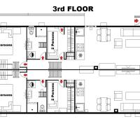 Апартаменты (Апартаменты с 2 спальнями и видом на море) апартаментов D&D Apartments, Тиват