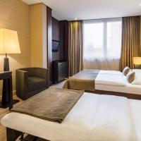 Двухместный (Большой двухместный номер с 1 кроватью и дополнительной кроватью) отеля Hotel Residence, Загреб