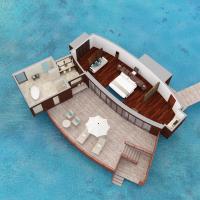 Сьюит (Люкс "Sunset Over-water") курортного отеля Anantara Dhigu Maldives Resort, Гули