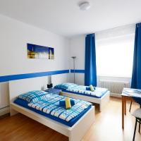 Двухместный (Двухместный номер с 2 отдельными кроватями и общей ванной комнатой) гостевого дома Basement Küchgarten, Гамбург