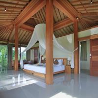 Вилла (Семейная вилла с 2 спальнями, вид на рисовое поле) виллы Kabinawa Ubud Villas, Убуд
