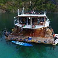 Двухместный (Бюджетный двухместный номер с 1 кроватью) отеля Paolyn Floating House Restaurant, Корон