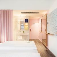 Двухместный (Стандартный двухместный номер с 1 двуспальной или 2 отдельными кроватями, вид на улицу) отеля Hotel Schani Wien, Вена