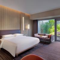 Двухместный (Номер с 1 кроватью размера «king-size» и террасой) отеля Hyatt Regency Beijing Wangjing, Пекин