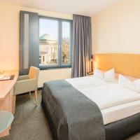 Двухместный (Стандартный двухместный номер с 1 кроватью - Включен проездной билет на общественный транспорт) отеля IntercityHotel Hamburg Hauptbahnhof, Гамбург