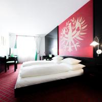 Двухместный (Двухместный номер с 1 кроватью) отеля Hotel Schrofenstein, Зее