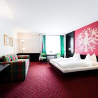 Сьюит (Полулюкс) отеля Hotel Schrofenstein, Зее