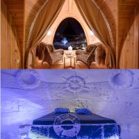 Двухместный (Snow Family Room) отеля Kirkenes Snowhotel, Киркенес