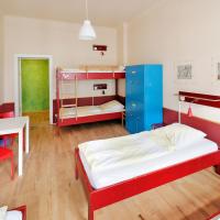 Номер (Односпальная кровать в общем номере с 5 кроватями для мужчин и женщин) хостела Hostel Mondpalast, Дрезден