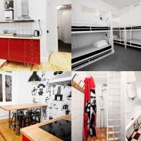 Апартаменты (Стандартные апартаменты (для 6 взрослых)) хостела City Backpackers Hostel, Стокгольм