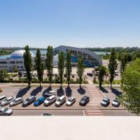 Двухместный (Двухместный номер с 2 отдельными кроватями и видом на город) отеля Hotel Malibu, Мамая