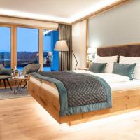 Двухместный (Улучшенный двухместный номер с 1 кроватью и балконом) отеля Laschenskyhof, Зальцбург