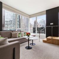 Сьюит (Люкс «Эмпайр» с террасой) отеля Andaz 5th Avenue-a concept by Hyatt, Нью-Йорк