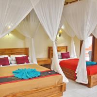 Трехместный (Трехместный номер с ванной) гостевого дома Nick's Homestay, Убуд