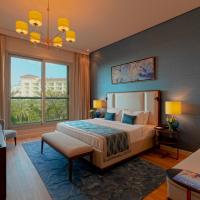 Сьюит (Роскошный люкс с 3 спальнями) отеля Rixos The Palm Luxury Suite Collection - Ultra All Inclusive, Дубай