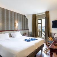 Двухместный (Двухместный номер "Комфорт" с видом на улицу) отеля Hôtel Beaufort, Сен-Мало