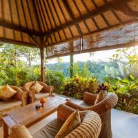Вилла (Вилла с 4 спальнями, собственным бассейном и бесплатными привилегиями) виллы Bidadari Private Villas & Retreat, Убуд