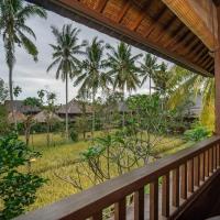 Двухместный (Номер Делюкс Rice с видом на поле) курортного отеля Ananda Ubud Resort, Убуд