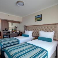 Двухместный (Двухместный номер с 2 отдельными кроватями) отеля Interhotel Cherno More, Варна (Северо-Восточная Болгария)
