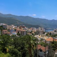 Апартаменты (Апартаменты с 2 спальнями, террасой и видом на море) апарт-отеля DELMAR Residence, Бечичи