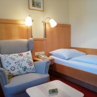 Одноместный (Стандартный одноместный номер) гостевого дома Pension Katrin, Зальцбург