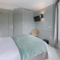 Двухместный (Двухместный номер с 1 кроватью и видом на улицу) отеля Hôtel Prony, Париж