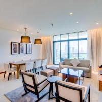 Апартаменты (Апартаменты с 2 спальнями, вид на город) апарт-отеля Vida Emirates Hills Residences, Дубай