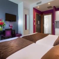 Трехместный (Трехместный номер - Подходит для гостей с ограниченными физическими возможностями) отеля Hôtel Ambre, Париж