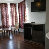 Двухместный (Двухместный номер эконом-класса с 2 двуспальными кроватями и общей ванной комнатой) отеля The Utah Inn, Сан-Франциско