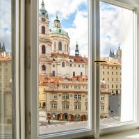 Апартаменты (Улучшенные апартаменты (для 4 взрослых)) апарт-отеля Malostranská Residence, Прага