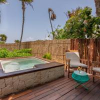 Двухместный (Номер с видом на море и освежающей гидромассажной ванной) отеля Mi Amor a Colibri Boutique Hotel-Adults Only, Тулум