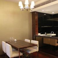 Сьюит (Представительский люкс с 2 односпальными кроватями) апартаментов Guangzhou Xing Yi International Apartment - Poly World Branch, Гуанчжоу