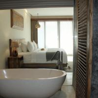 Сьюит (Люкс с доступом в бассейн) отеля Purana Suite Ubud, Убуд