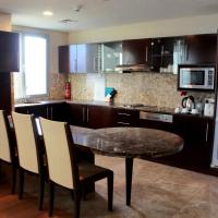 Апартаменты (Апартаменты с 1 спальней с видом на залив) апарт-отеля Tulip Creek Hotel Apartments, Дубай