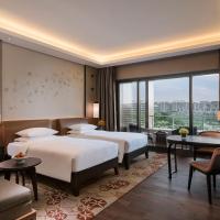 Двухместный (Клубный номер с 2 отдельными кроватями) отеля Hyatt Regency Xi'an, Сиань