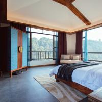 Семейный (Семейный люкс «270°» с видом на реку) отеля Li River Resort, Яншо