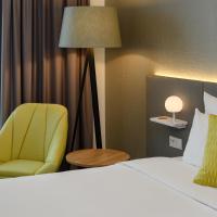 Двухместный (Улучшенный двухместный номер с 1 кроватью) отеля Novotel München Messe, Мюнхен