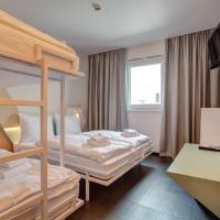 Четырехместный (Четырехместный номер) отеля MEININGER Hotel Heidelberg Hauptbahnhof, Гейдельберг