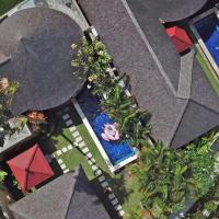 Вилла (Семейная вилла с 2 спальнями и отдельным бассейном) виллы The Bidadari Villas and Spa Umalas, Чангу